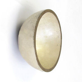 Tipo diámetro de cerámica SØ17 x 0.8m m de la marina de guerra P51 del hemisferio de V PZT modificados para requisitos particulares